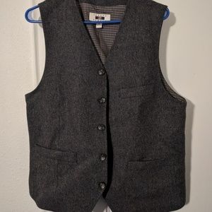 Joseph Abboud Men's Vest Charcoal - Medium